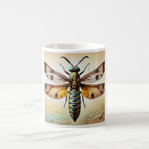Aeshna Insect 080724IREF123 _ Watercolor Coffee Mug