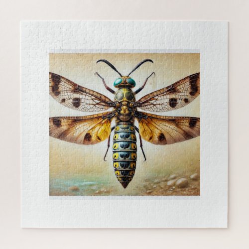 Aeshna Insect 080724IREF123 _ Watercolor Jigsaw Puzzle