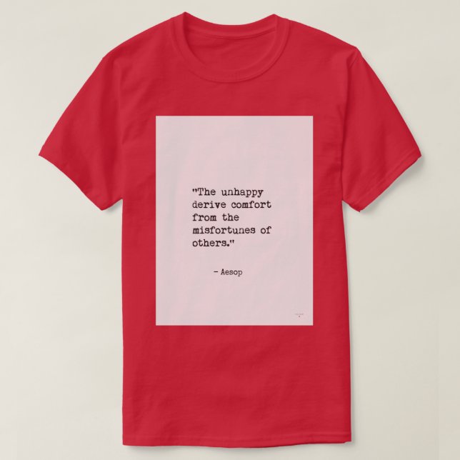 Aesop Greek philosopher T-Shirt (Design Front)