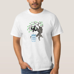 Aesop's Fable, The Crow and the Pitcher T-Shirt