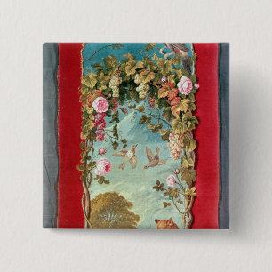 Aesop's fable The Fox and the Grapes Pinback Button