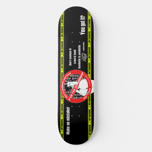 Aesthetic_02 Skateboard (Front)