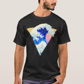Aesthetic Anime Great Wave Anime T-Shirt