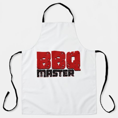 Aesthetic BBQ Master Design For Grill Masters Apron