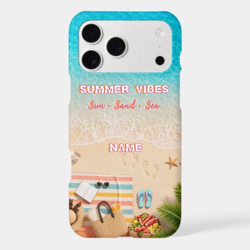Aesthetic Beach Summer Turquoise Phone Case