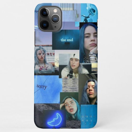 Aesthetic blue Phone Case