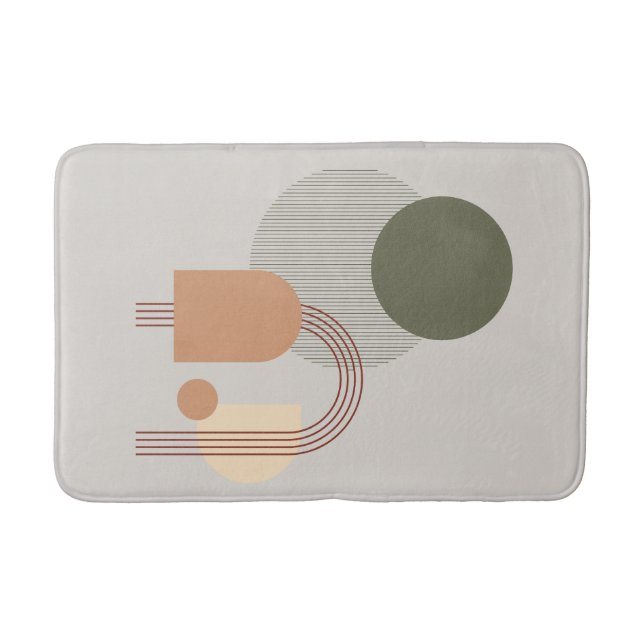 Aesthetic Boho - Boho Style bath mat (Front)