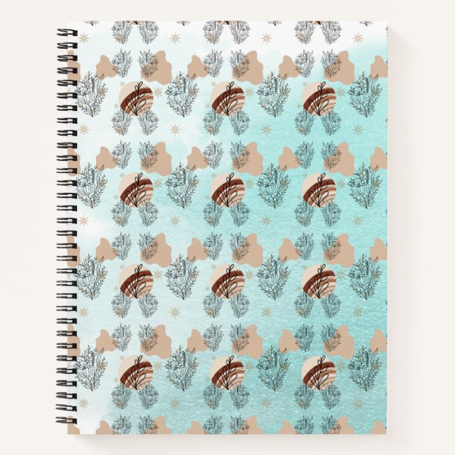 Aesthetic Boho Wildflowers Notebook (Front)