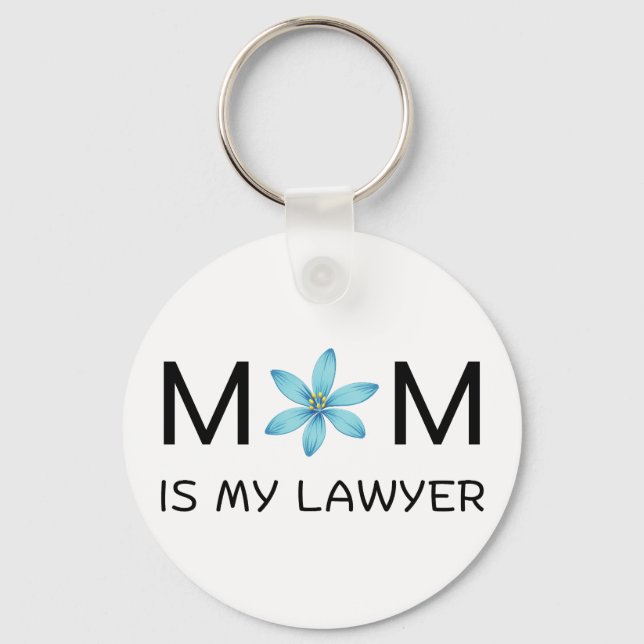  Aesthetic Botanical Design women's classic Keychain (Front)