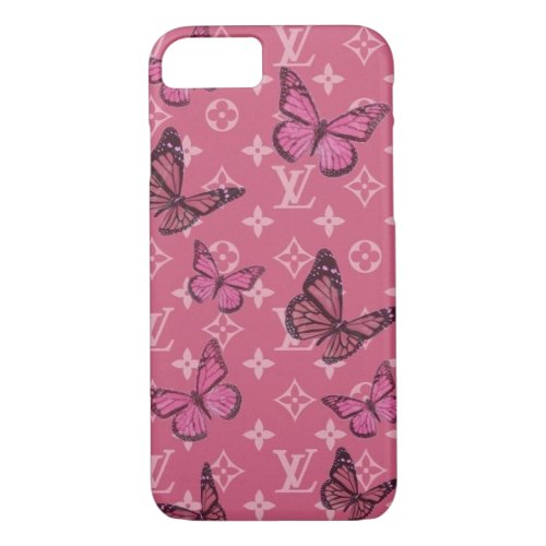Aesthetic Butterfly Lv 87 Iphone case