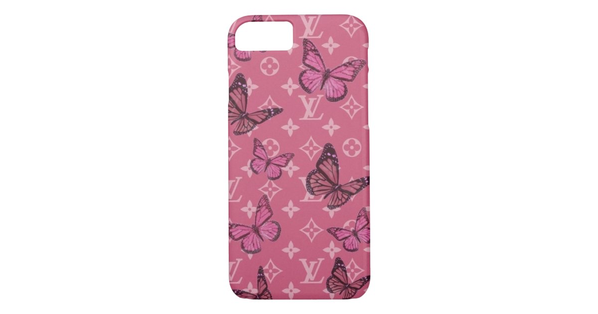 Aesthetic Butterfly Lv 8/7 Iphone case