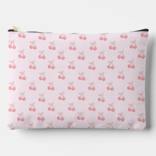 Aesthetic Cherries Makeup Bag Zipper Pouch