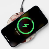 Aesthetic cherry and bow wireless charger (Phone)