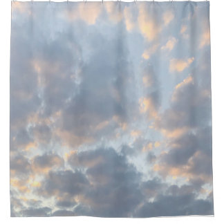 Aesthetic Clouds Shower Curtains