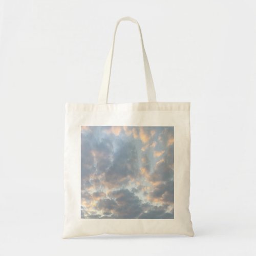 Aesthetic Clouds Tote Bags