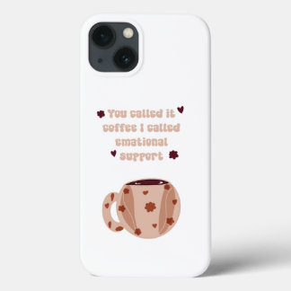 Aesthetic Coffee iPhone Case – Boho Coffee Lover 