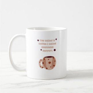 Aesthetic Coffee Mug – Cute Boho Coffee Lover Cup,