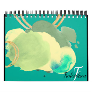 Aesthetic Color Pallete 2021 Calendar