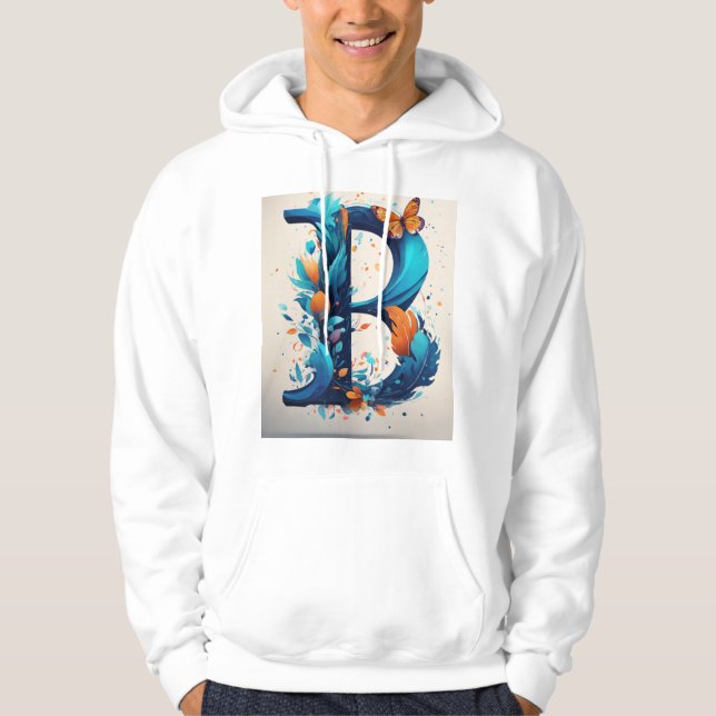 Aesthetic Colorful Graphic Hoodie – Trendy Modern  (Front)