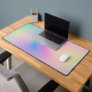 Aesthetic Colorful Positive Aura Gradient Desk Mat