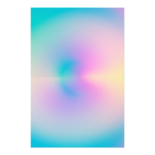 Aesthetic Colorful Positive Aura Gradient Photo Print