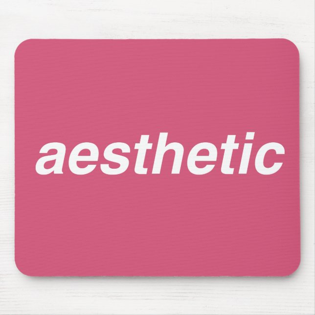 Aesthetic Computing Pad Mouse Pad (Front)