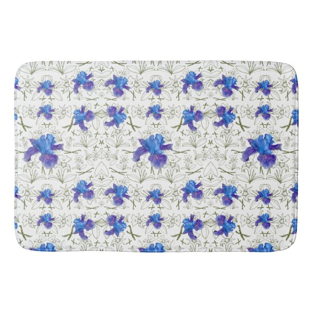aesthetic cottagecore  bath mat (Front)
