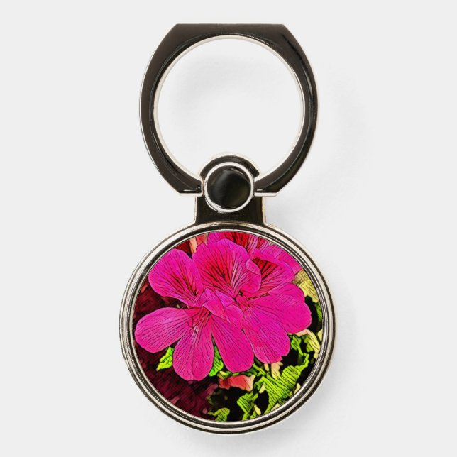 aesthetic cottagecore  phone ring stand (Front)