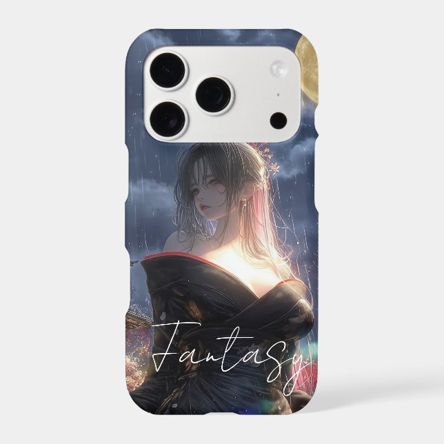 Aesthetic / Dark Fantasy Girl Case-Mate iPhone Case (Back)