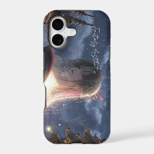 Aesthetic / Dark Fantasy Girl iPhone 17 Case