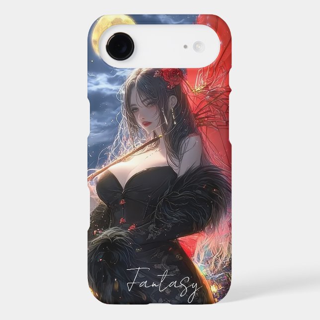 Aesthetic / Dark Fantasy Girl Case-Mate iPhone Case (Back)