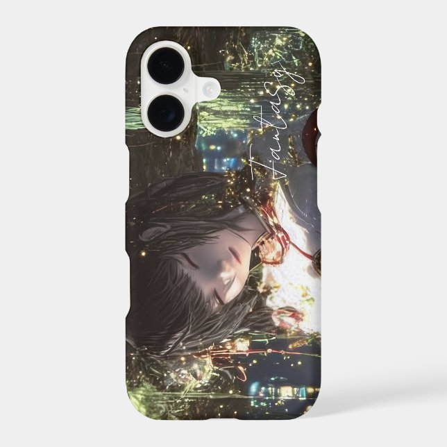 Aesthetic / Dark Fantasy Girl Case-Mate iPhone Case (Back)