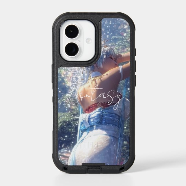 Aesthetic / Dark Fantasy Girl Otterbox iPhone Case (Back)
