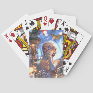 Aesthetic / Dark Fantasy Girl Poker Cards