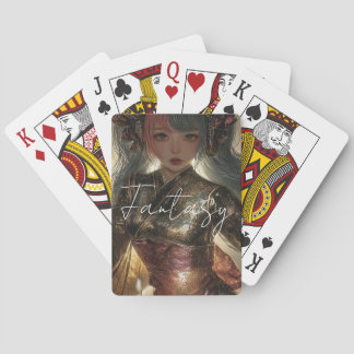 Aesthetic / Dark Fantasy Girl Poker Cards