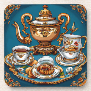 Aesthetic Drink Coaster Cozy Tea Lover Gift Idea