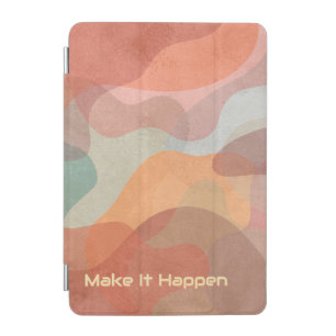 Aesthetic Earthy Terracotta Make It Happen iPad Ca Mini Cover