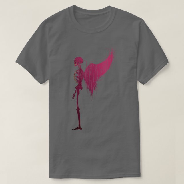 Aesthetic Fairy Skeleton Dark Goth Witchy Goblinco T-Shirt (Design Front)