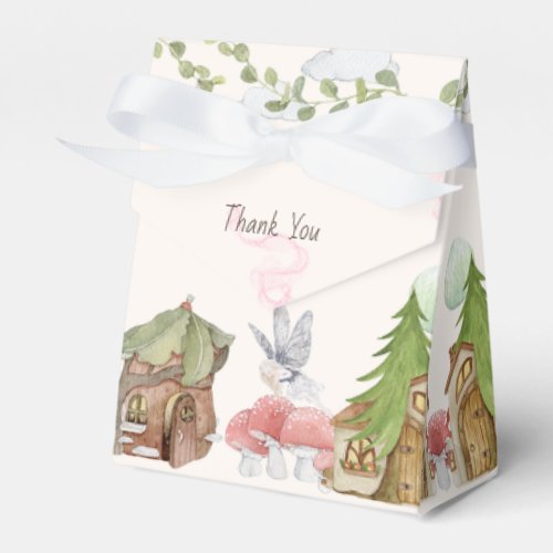 Aesthetic Fairy wings birthday party  Favor Boxes