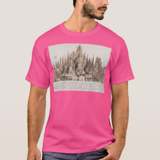 Aesthetic Famous Buildings Around The World T-Shirt
