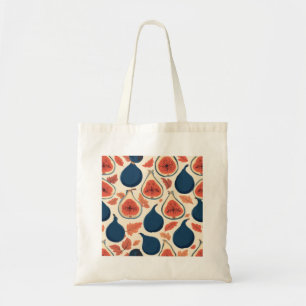 Aesthetic Figs Canvas Tote Bag, Vintage Figs Cute Bag