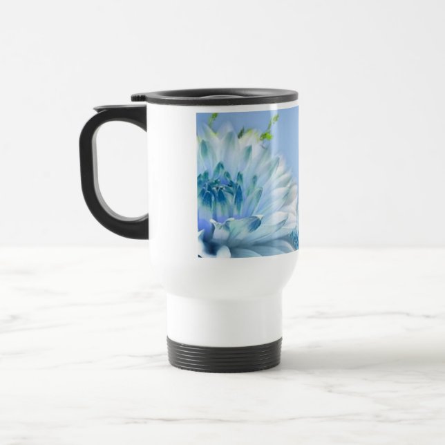 Aesthetic Floral Art Mug (Left)