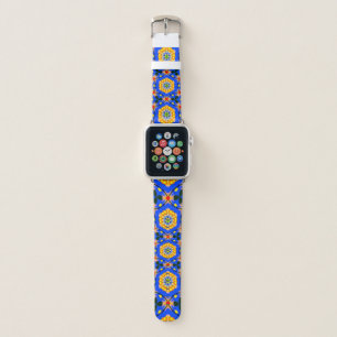 Aesthetic Floral Pattern Apple Watch Band