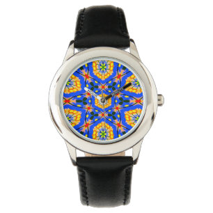 Aesthetic Floral Pattern Watch