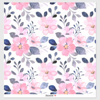 Aesthetic Floral Sticker | Minimal Design