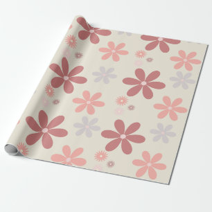 aesthetic flowers  wrapping paper