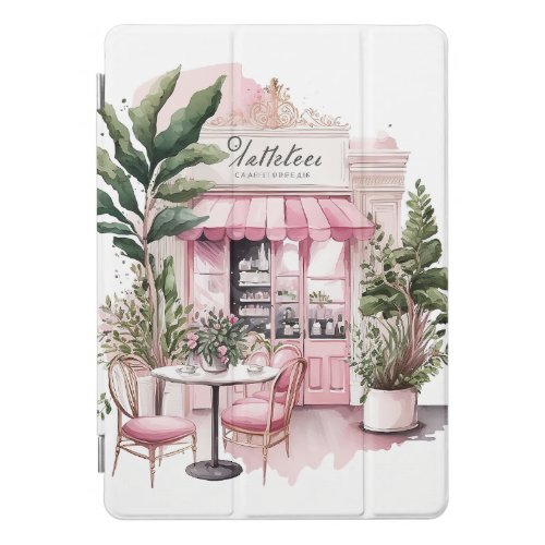 Aesthetic French Cafe Paris iPad Pro Cover