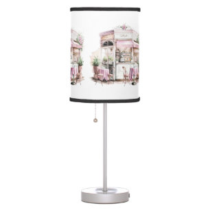 Aesthetic French Cafe, Vintage, Table Lamp