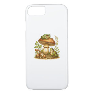 Aesthetic Frog Mushroom Cottagecore Goblincore iPhone 8/7 Case