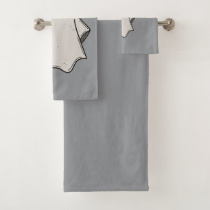 Aesthetic Ghost Towel Set